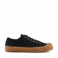 Novesta Star Master Plimsolls Sneakers (Black/Transparent)
