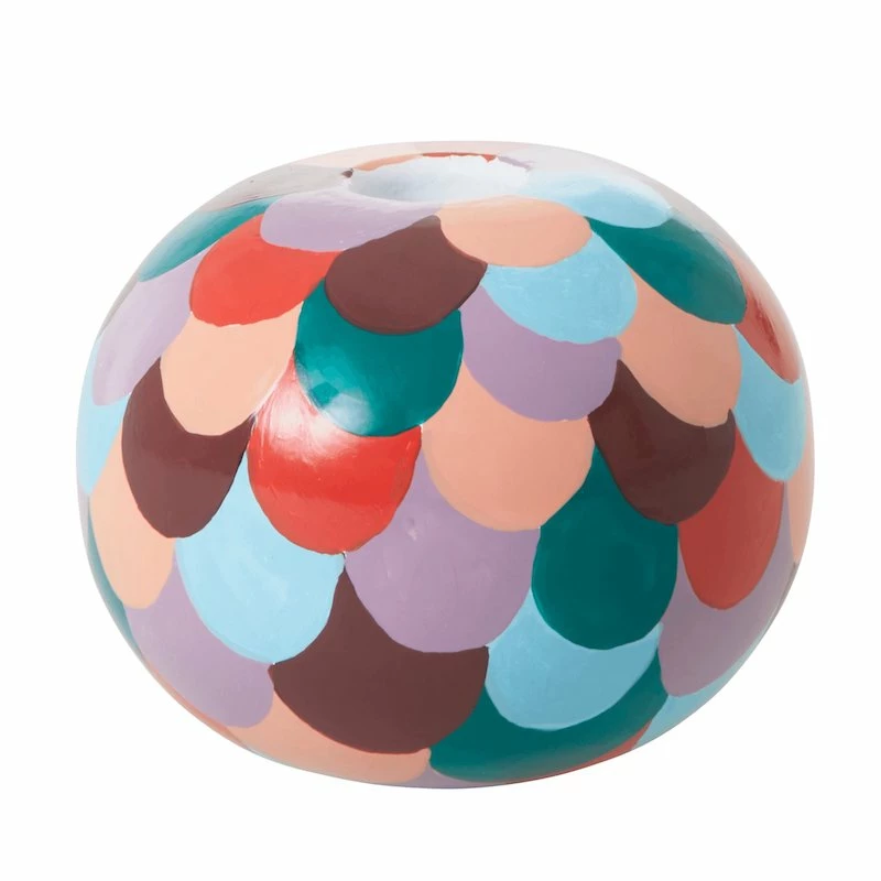 Rice by Rice Multicolour Metal Candleholder 4 Rice by Rice Multicolour Metal Candleholder