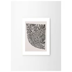 The Poster Club Leise Dich Abrahamsen, Curves - 30x40cm