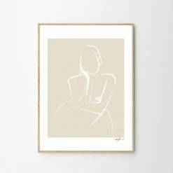 The Poster Club Anna Johansson, Demure - 30x40