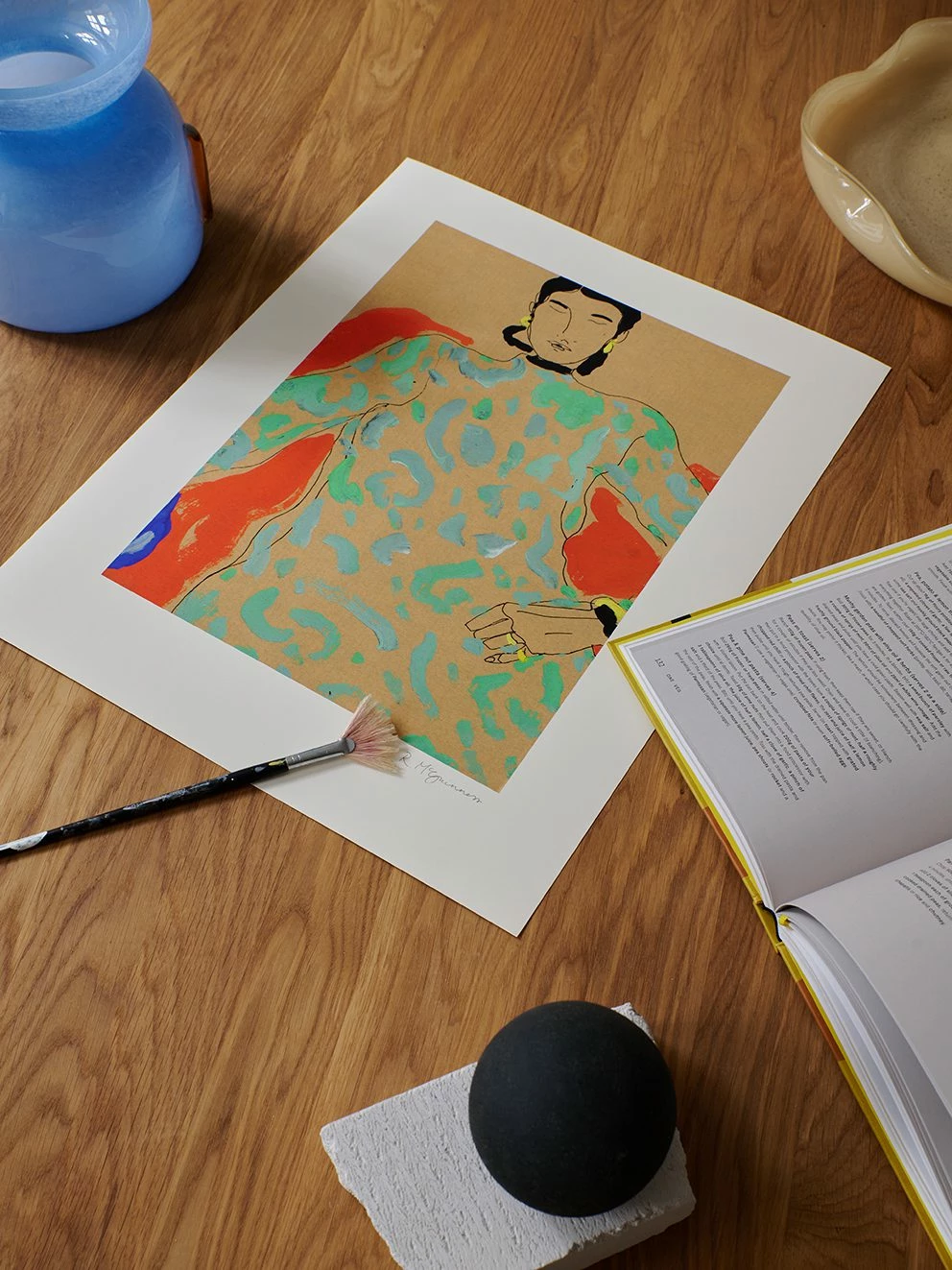 The Poster Club Rosie McGuinness, Pattern Top - 40x50cm 4 The Poster Club Rosie McGuinness, Pattern Top - 40x50cm