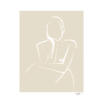 The Poster Club Anna Johansson, Demure - 30x40 6 The Poster Club Anna Johansson, Demure - 30x40