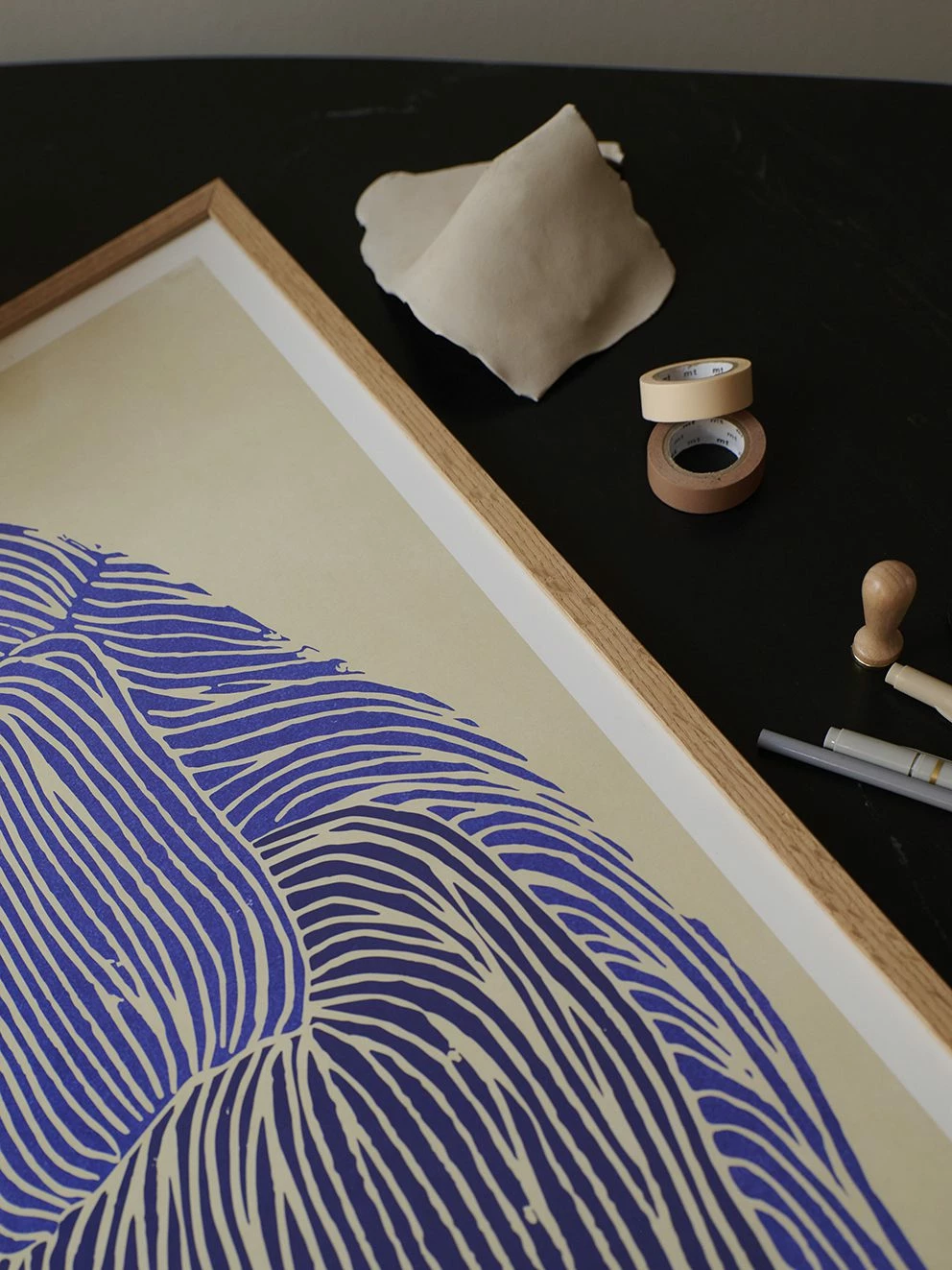 The Poster Club Rebecca Hein, Deep Blue - 40x50 6 The Poster Club Rebecca Hein, Deep Blue - 40x50