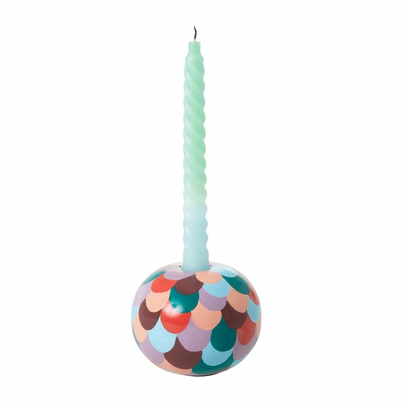 Rice by Rice Multicolour Metal Candleholder 3 Rice by Rice Multicolour Metal Candleholder