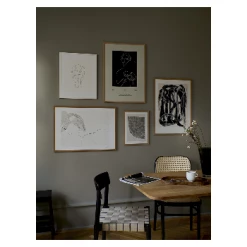 The Poster Club Leise Dich Abrahamsen, Curves - 30x40cm