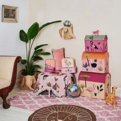 Rice by Rice Lion Face Rug