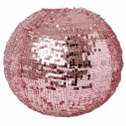 Rice by Rice Pink Sequin Lampshade