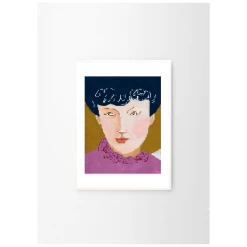 The Poster Club Jaron Su, Taiwanese Lady in 1950s Paris - 30x40cm 11 The Poster Club Jaron Su, Taiwanese Lady in 1950s Paris - 30x40cm