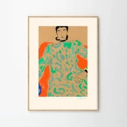 The Poster Club Rosie McGuinness, Pattern Top - 40x50cm