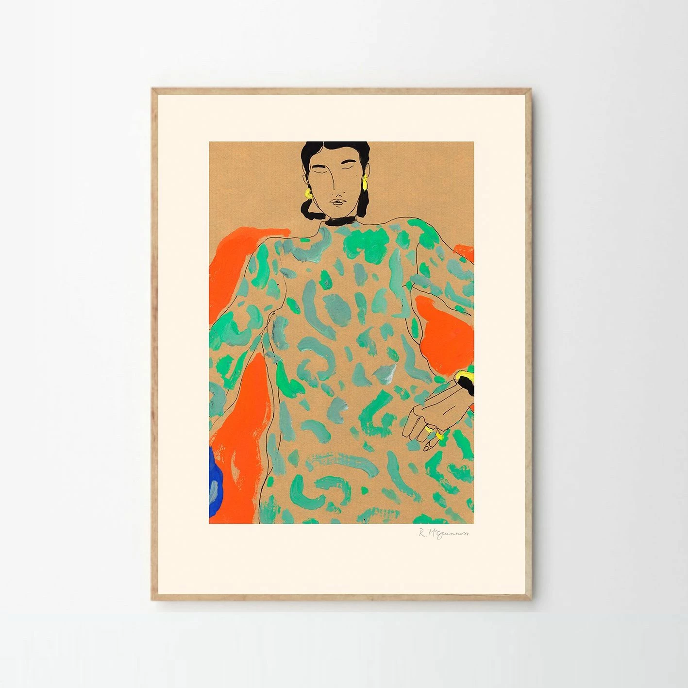 The Poster Club Rosie McGuinness, Pattern Top - 40x50cm 3 The Poster Club Rosie McGuinness, Pattern Top - 40x50cm