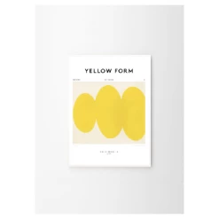 The Poster Club Emma Lawrenson, Yellow Form - 30x40 11 The Poster Club Emma Lawrenson, Yellow Form - 30x40