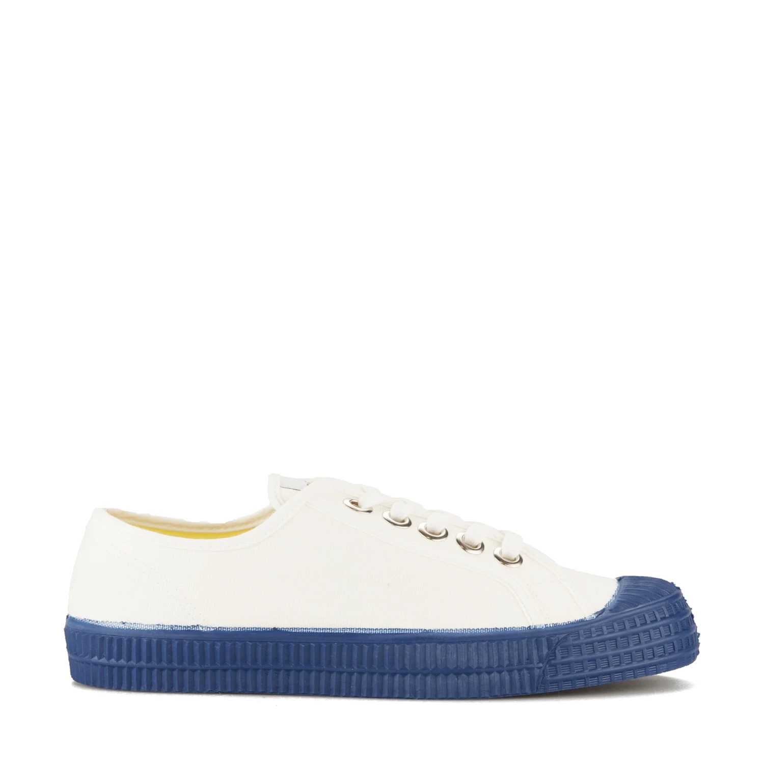 Novesta Star Master Colour Sole Plimsolls Sneakers (White/Navy) 3 Novesta Star Master Colour Sole Plimsolls Sneakers (White/Navy)