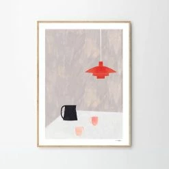 The Poster Club Ana Frois, Orange Pendant - 30x40cm