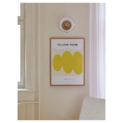 The Poster Club Emma Lawrenson, Yellow Form - 30x40